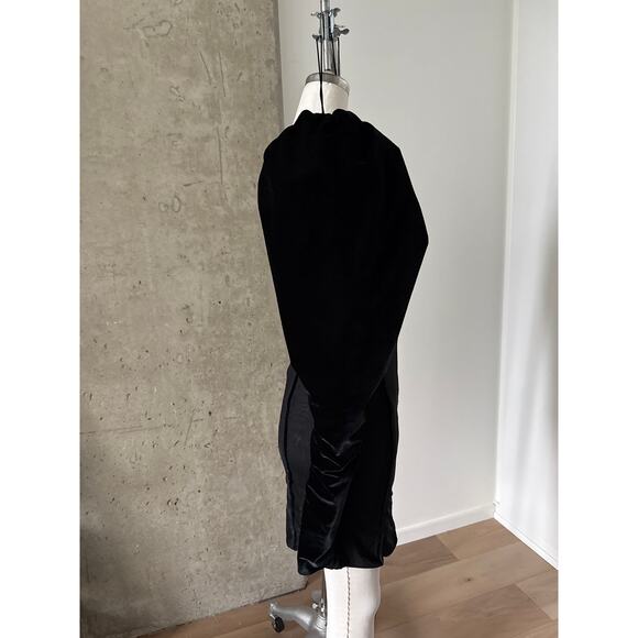 LaQuan Smith Off Shoulder Puff Sleeve Dress Medium - Picture 6 of 7